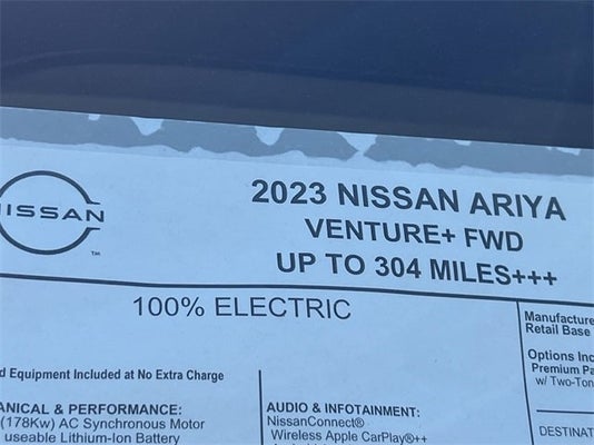 2023 Nissan ARIYA VENTURE+ in Birmingham, AL, AL - Serra Automotive Group